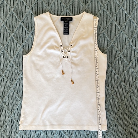 Vtg Jones New York Signature Petite Sleeveless Top - Picture 10 of 16